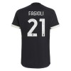Maillot de Supporter Juventus Fagioli 21 Troisième 2023-24 Pour Homme